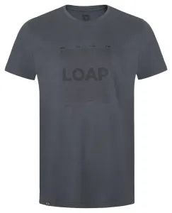 Loap BERTO Pánske tričko, sivá, veľkosť S