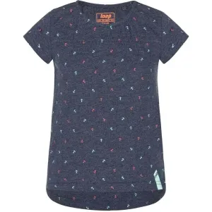 Loap BESEL Dievčenské tričko, modrá, veľkosť 112-116