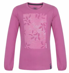 LOAP Bilanka Dievčenské tričko s dlhým rukávom CLK2278 Rosebud 112-116