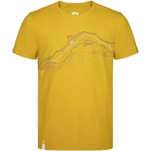 Loap BRETOL Pánske tričko, žltá, veľkosť #7919535