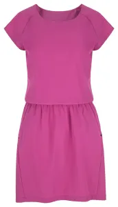 Loap UMBRIA Dámske outdoorové šaty, ružová, veľkosť L