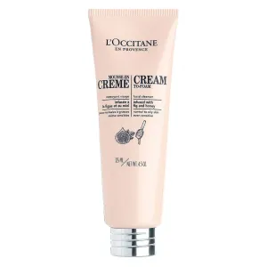 L'Occitane Cream To-Foam Facial Cleanser 125 ml čistiaci krém pre ženy na normálnu pleť; na mastnú pleť