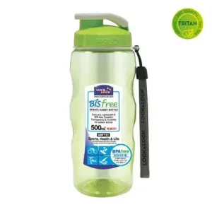 LOCKNLOCK Fľaša na vodu Bisfree 500 ml, zelená