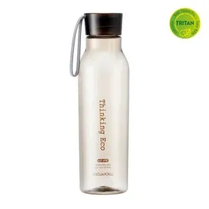 Lock&Lock Fľaška na vodu „Bisfree Eco“ 550 ml, hnedá