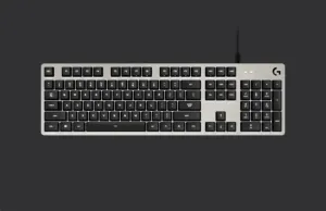 Logitech klávesnica G413 Mechanical Gaming Keyboard, US INT'L, INTNL, Silver