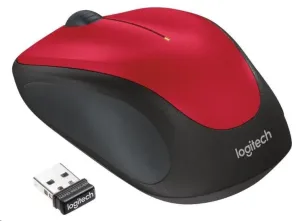 Logitech Wireless Mouse M235 červená