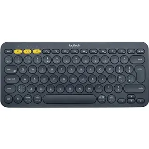Logitech Bluetooth Multi-Device Keyboard K380, tmavo sivá – CZ + SK