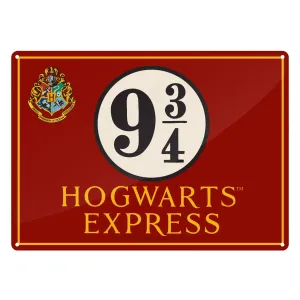 Half Moon Bay Plechová ceduľa Harry Potter - Hogwarts Express 21 x 15 cm #5327688