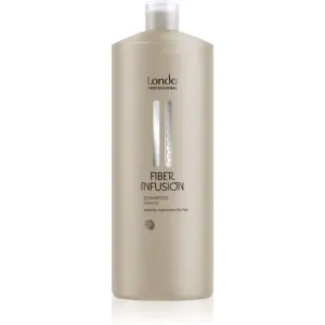 Londa Professional Obnovujúci šampón s keratínom pre poškodené vlasy Fiber Infusion (Shampoo) 1000 ml