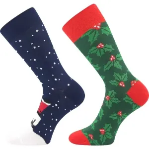 Lonka VIANOČNÝ SOB 2P Ponožky, zelená, veľkosť #441646