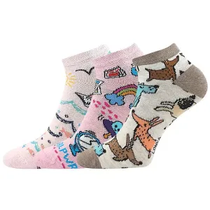Lonka Dedonik Detské trendy ponožky - 3 páry BM000002518100116730 mix holka 25-29 (17-19)