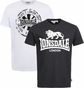 Pánske tričko Lonsdale 2 Pack