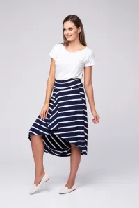 Look Made With Love Woman's Skirt 17 Saint Tropez Navy Blue/White #823993