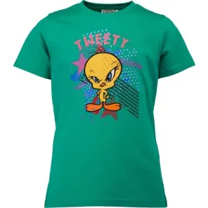 LOONEY TUNES TWEETY RICH Detské tričko, zelená, veľkosť 164-170