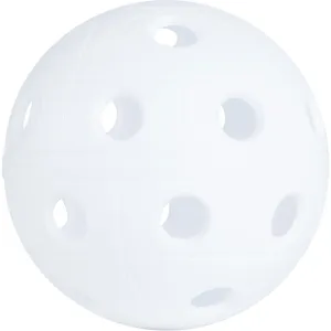 Lopta na floorball 500 biela BIELA JEDNA VEĽKOSŤ