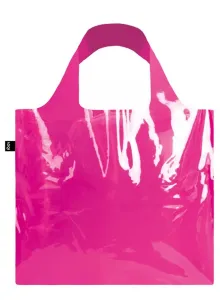 Nákupná taška LOQI Transparent Pink #486181