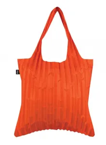 Nákupná taška LOQI Pleated Orange #486158