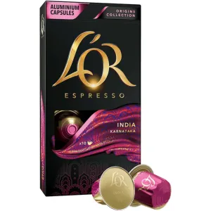 India, L'OR - 10 hliníkových kapsúl pre Nespresso kávovary