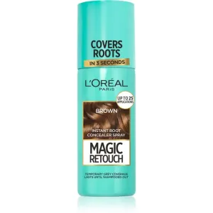 L'Oréal Paris Magic Retouch Instant Root Concealer Spray 75 ml farba na vlasy pre ženy Brown na všetky typy vlasov; na farbené vlasy