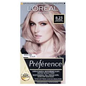 L'Oréal Paris Préférence 60 ml farba na vlasy pre ženy 8,23 Santorini na všetky typy vlasov; na farbené vlasy; na blond vlasy