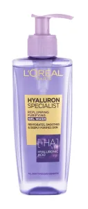 L'Oréal Paris Hyaluron Specialist Replumping Purifying Gel Wash 200 ml čistiaci gél W na veľmi suchú pleť; na rozjasnenie pleti; na dehydratovanu pleť