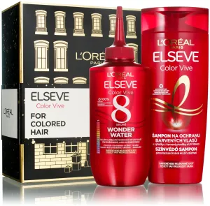 L'Oréal Paris Elseve Color-Vive darčeková kazeta šampón Elseve Color Vive 250 ml + balzam na vlasy Elseve Color Vive 8 Second Wonder Water 200 ml