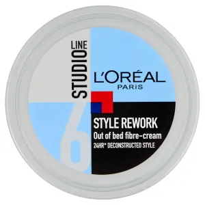 L´Oréal Paris Vláknitý modelačné krém na vlasy Studio Line (Style Rework Out Of Bed Fibre Cream) 150 ml