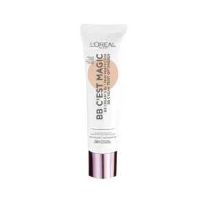 L'Oréal Paris Magic BB 5in1 Transforming Skin Perfector 30 ml bb krém pre ženy Light na dehydratovanu pleť