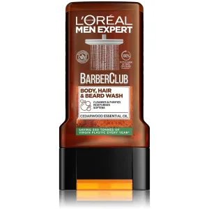 L'Oréal Paris Men Expert Barber Club Body, Hair & Beard Wash 300 ml sprchovací gél pre mužov