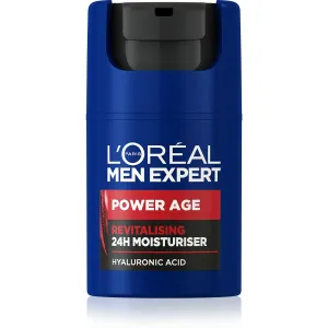 L'Oréal Paris Men Expert Power Age 24H Moisturiser 50 ml denný pleťový krém pre mužov proti vráskam; spevnenie a lifting pleti; na dehydratovanu pleť