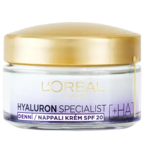 L'Oréal Paris Hyaluron Specialist SPF20 50 ml denný pleťový krém pre ženy proti vráskam; na rozjasnenie pleti; na dehydratovanu pleť