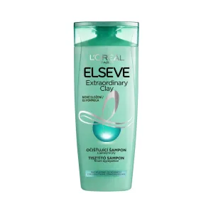 L'Oréal Paris Elseve Extraordinary Clay Rebalancing Shampoo 250 ml šampón pre ženy na mastné vlasy