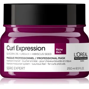 L'Oréal Professionnel Curl Expression Professional Rich Mask 250 ml maska na vlasy pre ženy na vlnité vlasy; na kučeravé vlasy