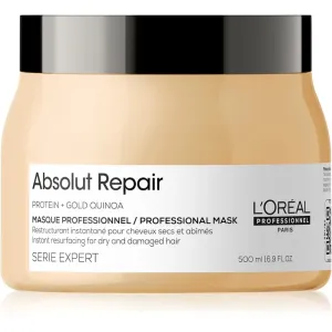 L´Oréal Professionnel Série Expert Absolut Repair Gold Quinoa + Protein Masque vyživujúca maska pre veľmi poškodené vlasy 500 ml #901269