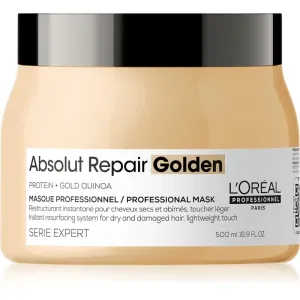 L´Oréal Professionnel Série Expert Absolut Repair Gold Quinoa + Protein Golden Masque vyživujúca maska pre veľmi poškodené vlasy 500 ml #898633