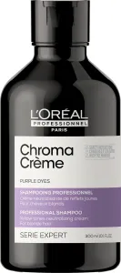 L´Oréal Professionnel Profesionálny fialový šampón neutralizujúci žlté tóny Serie Expert Chroma Crème (Purple Dyes Shampoo) 300 ml
