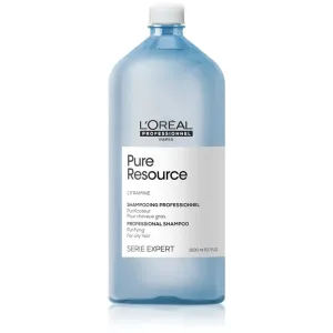 L´Oréal Professionnel Série Expert Pure Resource Shampoo čistiaci šampón pre rýchlo mastiace sa vlasy 1500 ml