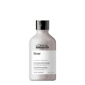 L´Oréal Professionnel Strieborný šampón pre sivé a biele vlasy Magnézium Silver ( Neutral ising Shampoo For Grey And White Hair ) 500 ml