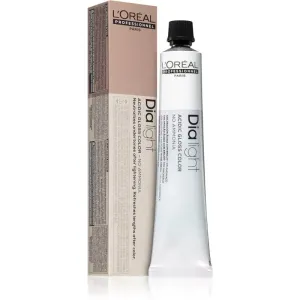 L’Oréal Professionnel Dia Light permanentná farba na vlasy bez amoniaku odtieň 7.18 Biondo Genere Moka 50 ml