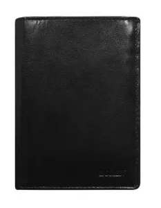 Pánska čierna vertikálna peňaženka