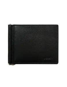 Pánska mäkká čierna peňaženka