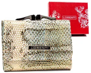Dámska kožená kabelka s hadím vzorom— Lorenti #9182624