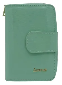 Lakovaná dámska peňaženka so zapínaním na patentku — Lorenti