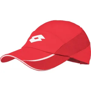 Lotto TENNIS CAP Dámska športová  šiltovka, červená, veľkosť UNI