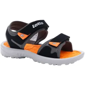 Lotto LAS ROCHAS IV CL Juniorské sandále, čierna, veľkosť 28
