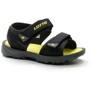 Lotto LAS ROCHAS 1 CL Detské sandále, čierna, veľkosť