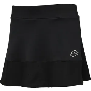 Lotto SQUADRA III SKIRT Dámska tenisová sukňa, čierna, veľkosť #9491614