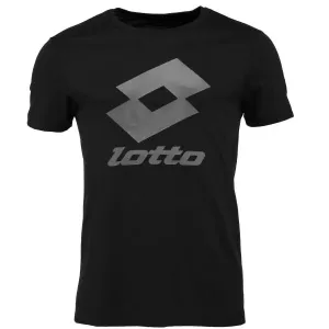 Lotto SMART IV TEE 2 Pánske tričko, čierna, veľkosť