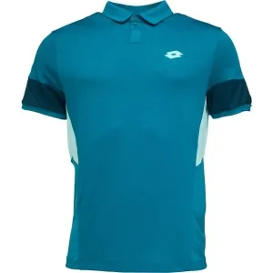 Lotto TECH I - D1 POLO Pánske tenisové polo tričko, tmavo modrá, veľkosť #8139514