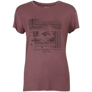 Lotto TEE INDIE W Dámske tričko, fialová, veľkosť #419057